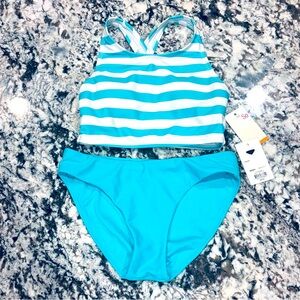 NWT Ocean Blue Bathing Suit ~ Junior XS